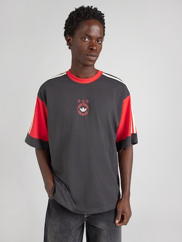 ADIDAS ORIGINALS T-shirt i svart: framsida