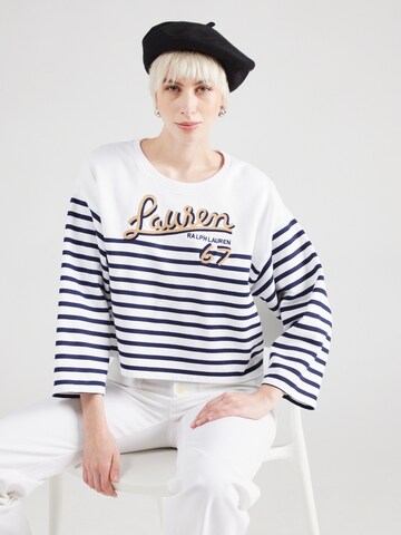 Lauren Ralph Lauren Свитшот 'JAMARIE' в Белый: спереди