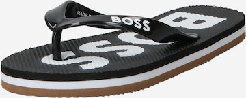BOSS Kidswear Öppna skor i svart: framsida
