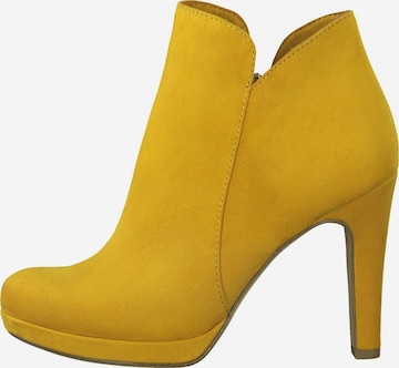 TAMARIS Ankle Boots in Yellow