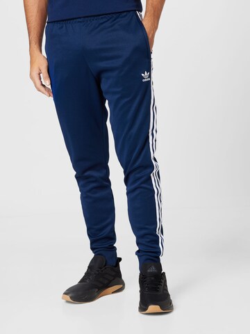 Tapered Pantaloni 'Adicolor Classics Sst' di ADIDAS ORIGINALS in blu: frontale