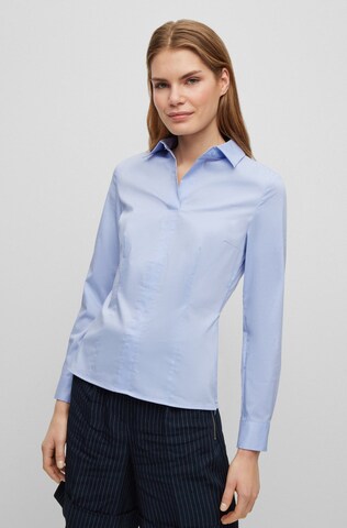 BOSS Blouse 'Bashinah' in Blue: front