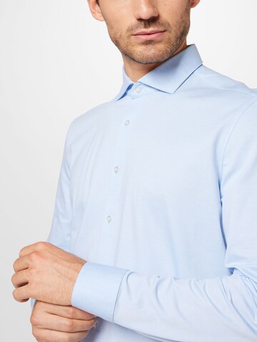 OLYMP - Ajuste regular Camisa en azul