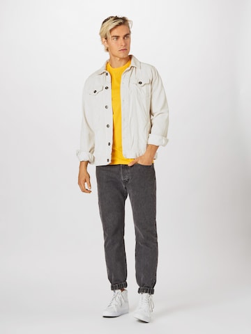THE NORTH FACE Regular Fit T-Shirt 'Simple Dome' in Gelb
