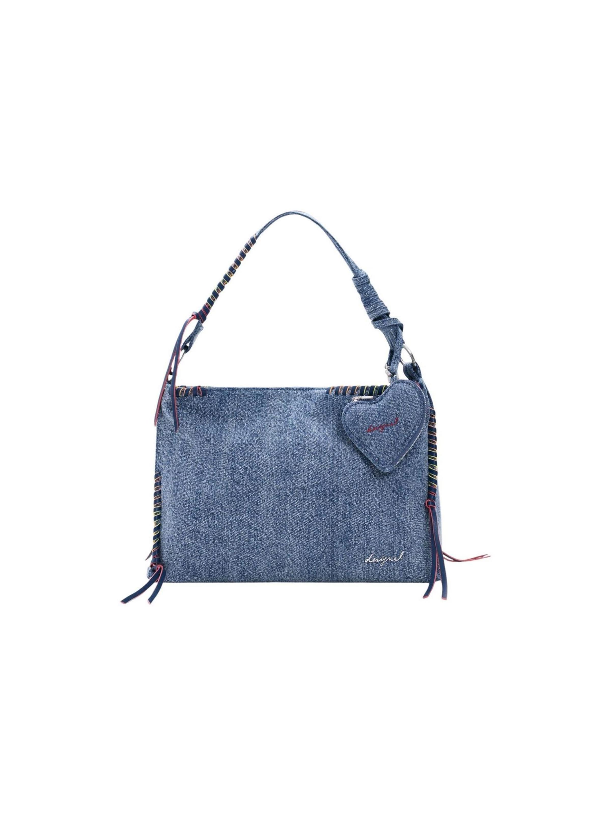 Borsa a spalla 'TORIO LEIRI' di Desigual in blu: frontale