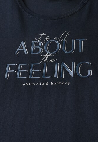 CECIL T-Shirt in Blau