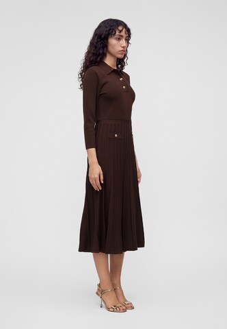 MICHAEL Michael Kors - Vestido de malha em castanho
