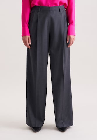 Regular Pantalon à plis 'September Drop 252' SEIDENSTICKER en gris : devant