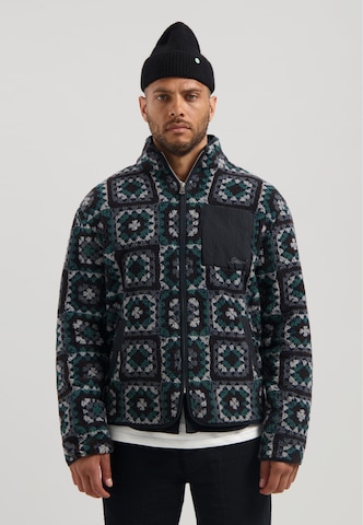 Dstrezzed Fleecejacke 'Bell' in Blau