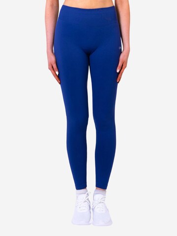 OYOJ Skinny Leggings 'Nova Active Scrunch Tights - Navy' i blå