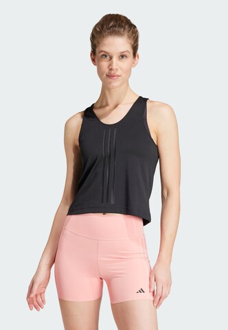 ADIDAS PERFORMANCE Sports top 'Power' in Black: front