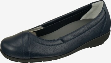 Natural Feet Ballet Flats 'Christina' in Blue: front