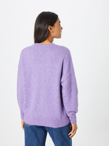 BOSS Sweater 'Fondianan' in Purple