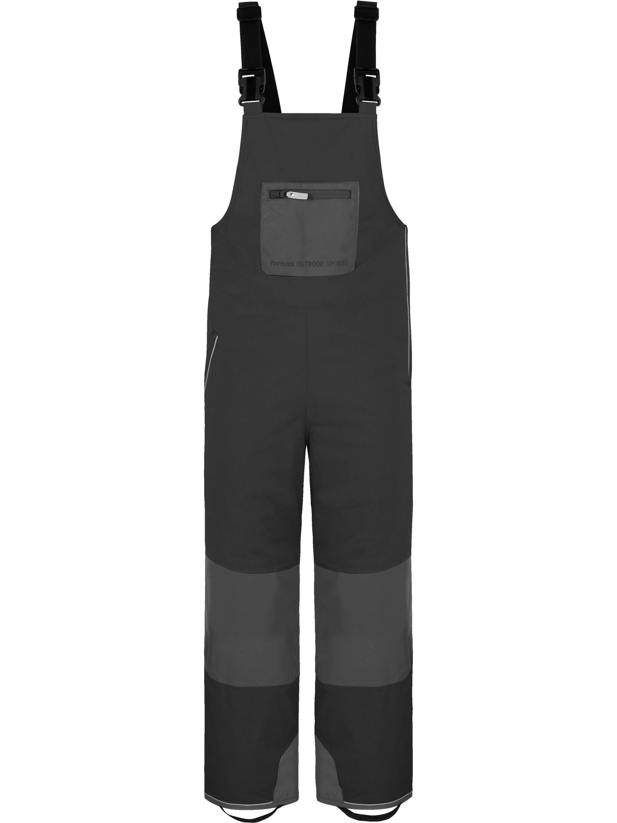 Regular Pantalon fonctionnel 'Paulatuk' normani en gris : devant