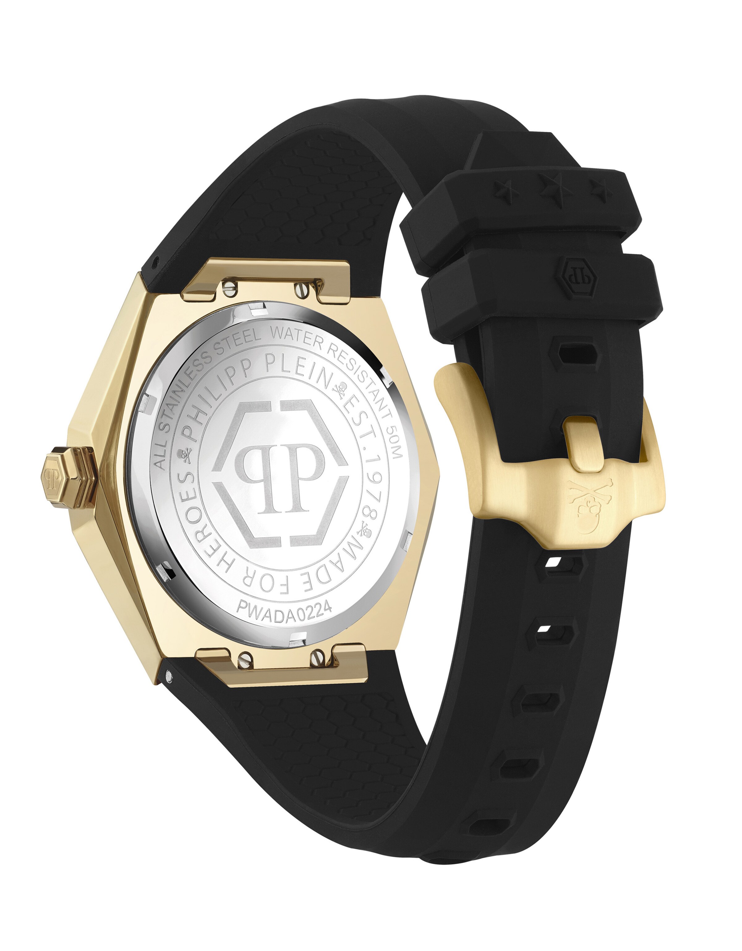 Montre à affichage analogique Philipp Plein Watches en noir