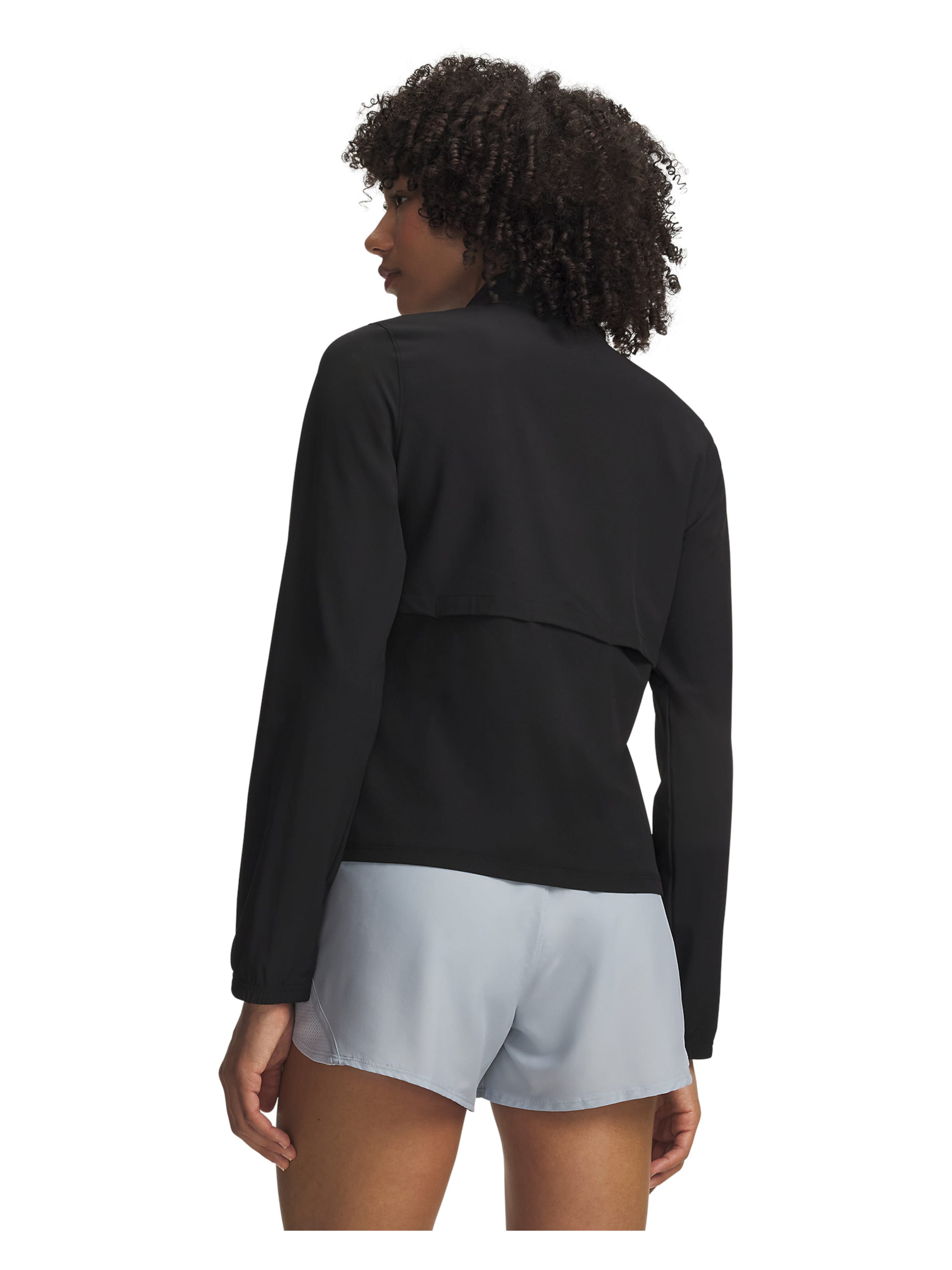 UNDER ARMOUR Sportjas 'Velociti' in Zwart