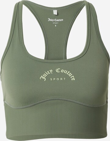 Bustier Soutien-gorge de sport Juicy Couture Sport en vert : devant