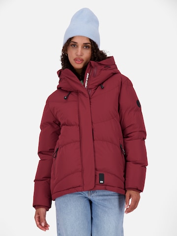 Alife and Kickin Winter jacket 'Jolanda' in Red: front