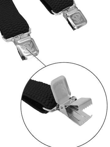 Fabio Farini Suspenders in Black