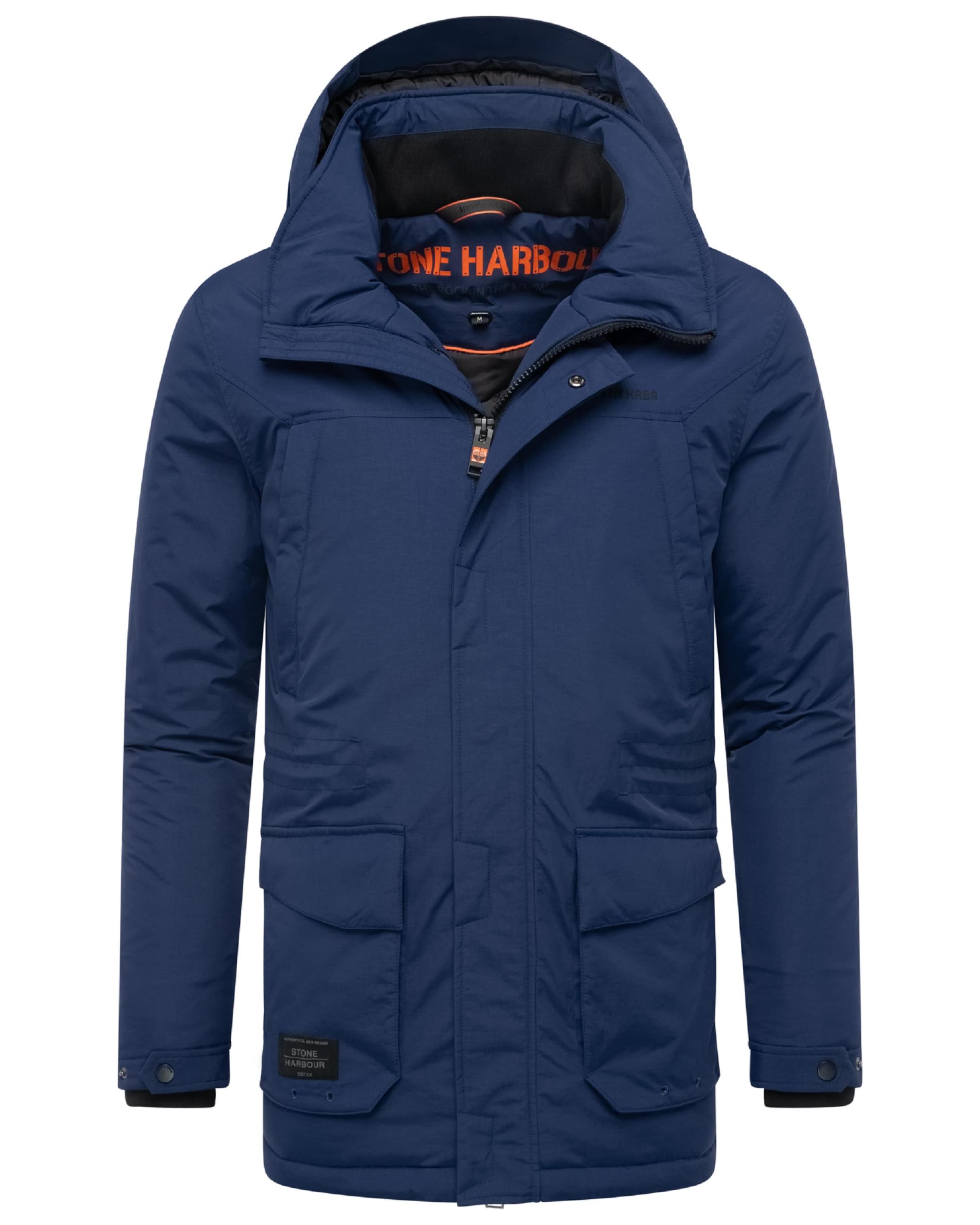 STONE HARBOUR Winter jacket 'Wadiim XX' in Blue