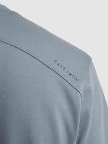 CAST IRON - Camiseta 'Regular fit T-shirt in interlock jersey' en azul
