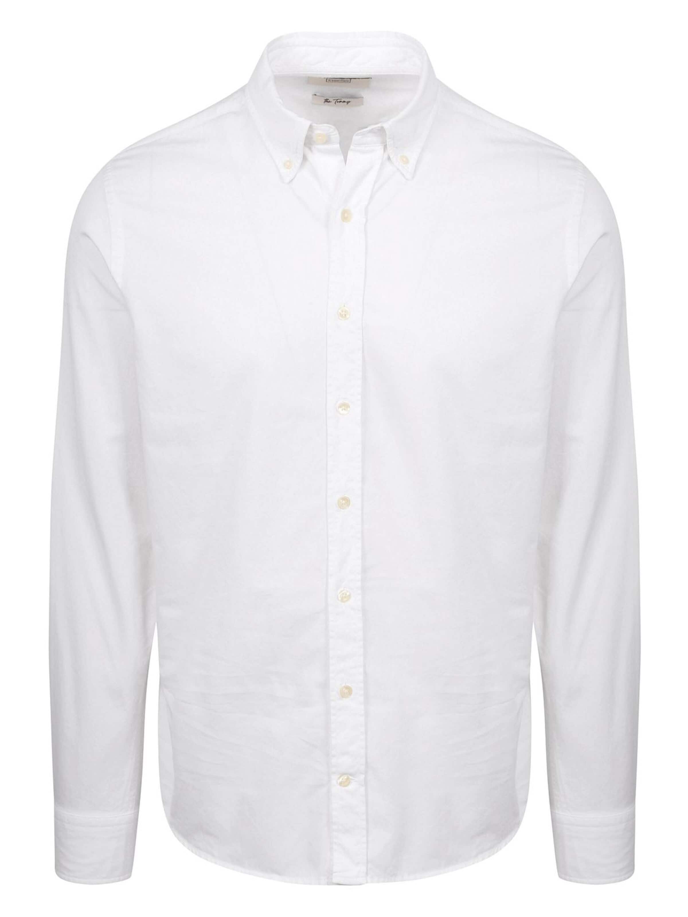 KING Essentials Regular fit Overhemd 'The Tommy' in Wit: voorkant