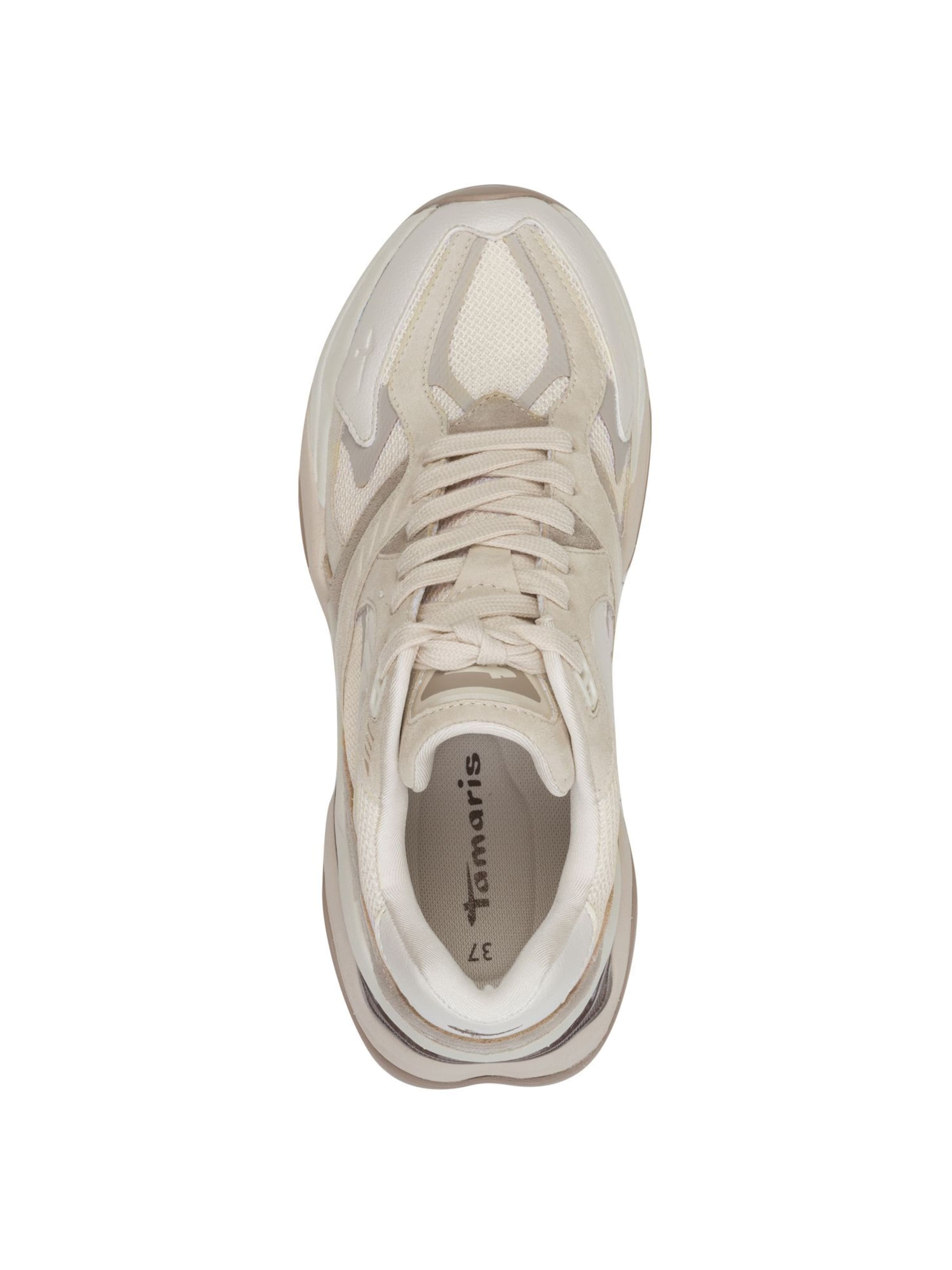 Tamaris Sneakers laag in Beige