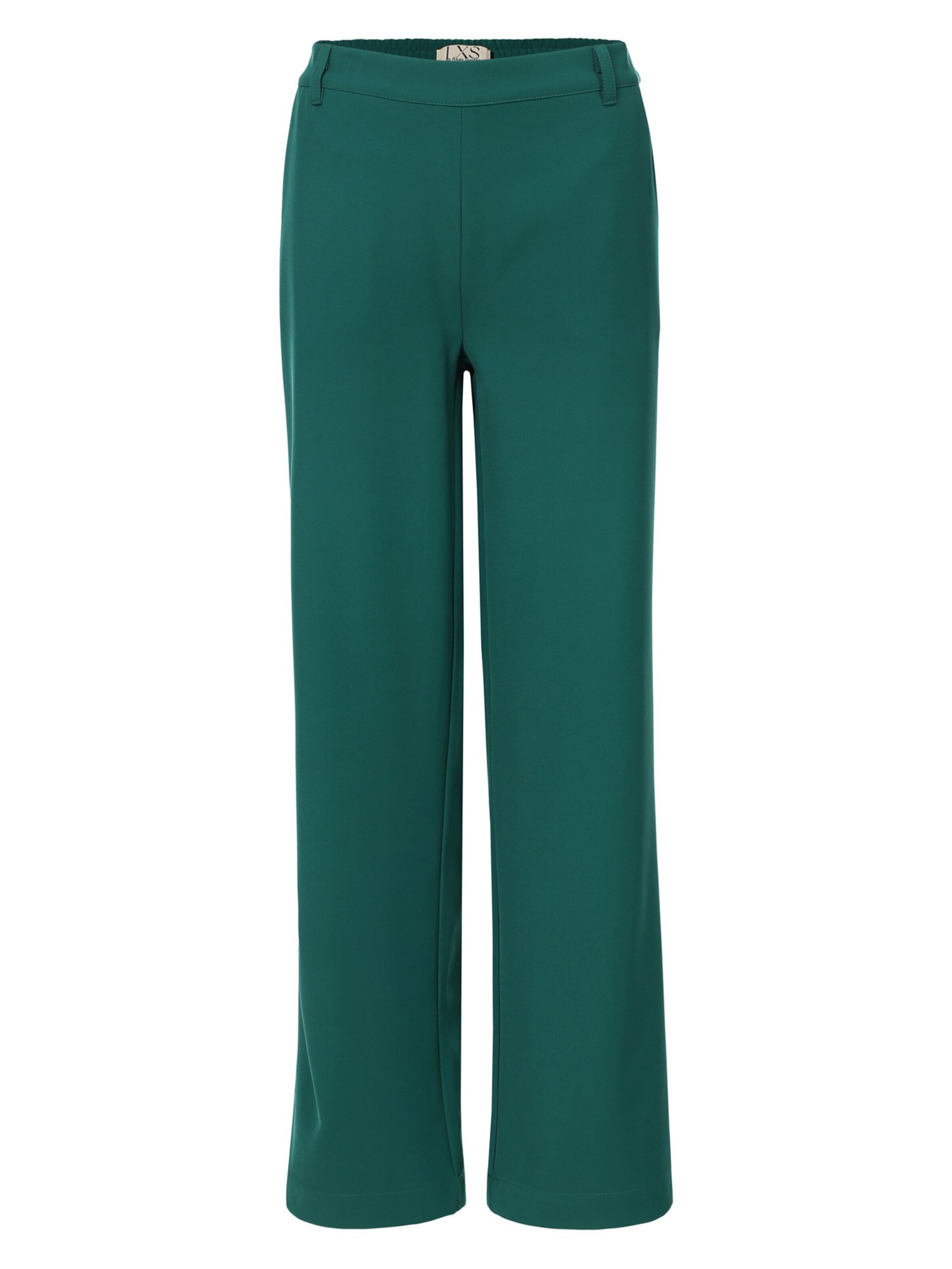 Looxs Revolution Wide leg Pants in Green: front