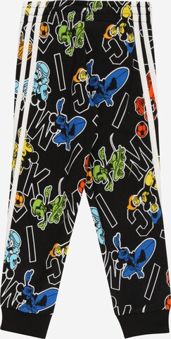 ADIDAS SPORTSWEAR Tapered Sports trousers 'Disney Mickey Mouse' in Black