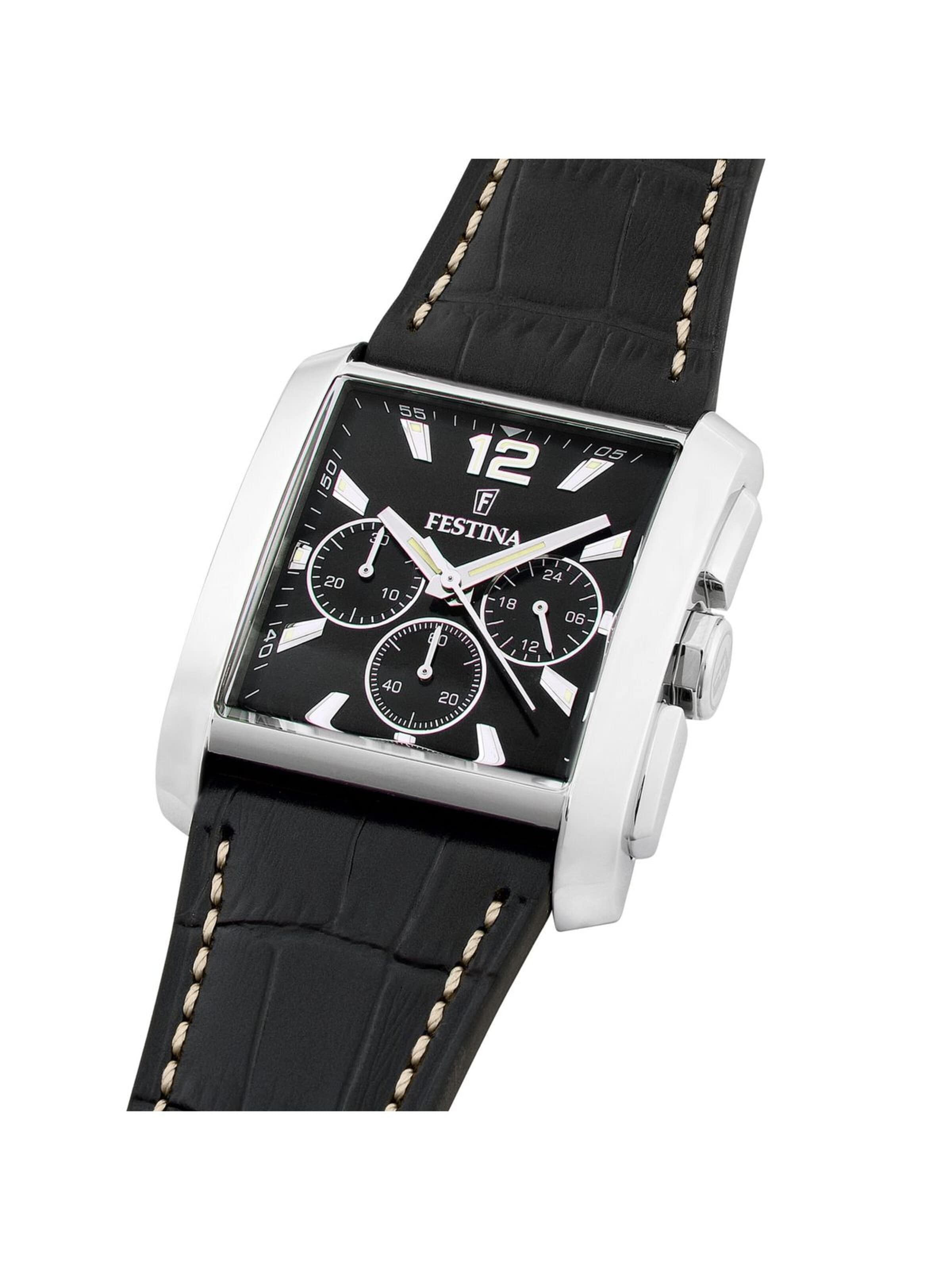 Montre à affichage analogique FESTINA en noir