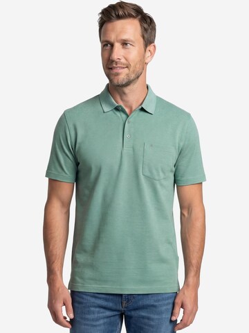 Ragman Shirt 'Basic' in Green: front