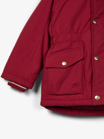 Veste d’hiver 'Mibis' NAME IT en rouge