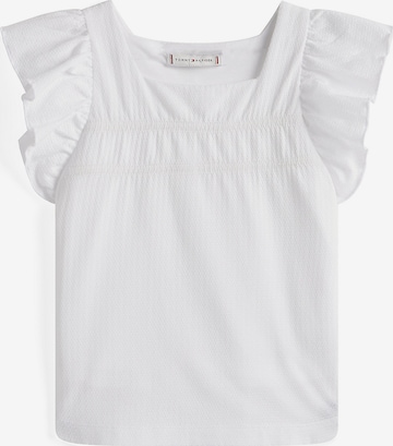 TOMMY HILFIGER Top in White: front