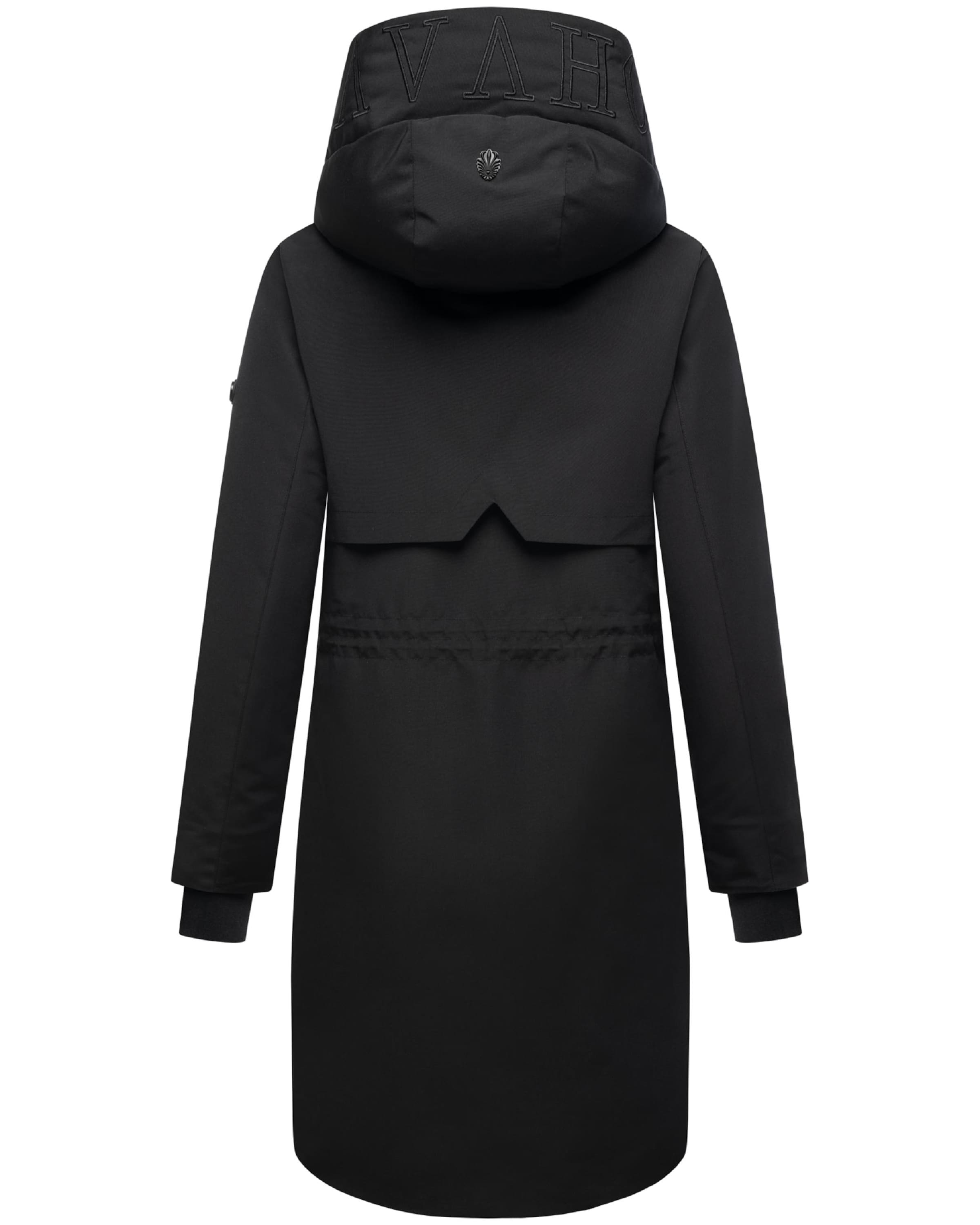 NAVAHOO Winter Coat 'Domingaa 14' in Black