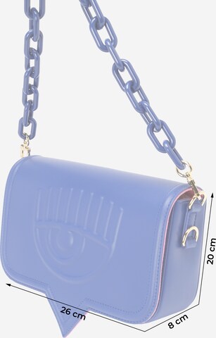 Chiara Ferragni Shoulder Bag 'RANGE A - EYELIKE' in Blue