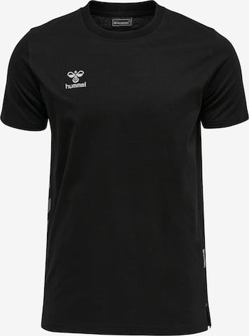 Hummel Functioneel shirt 'Move' in Zwart: voorkant