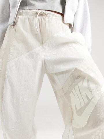 Nike Sportswear Baggy Nadrág - fehér