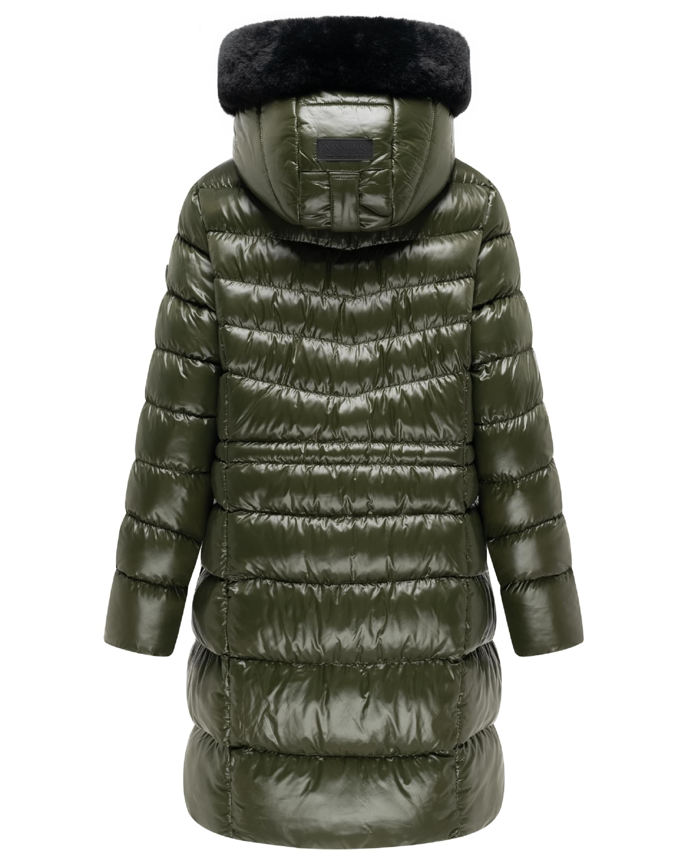 NAVAHOO Wintermantel 'Lumeiaa' in Groen
