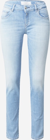 REPLAY Slimfit Jeans 'FAABY' in Blauw: voorkant