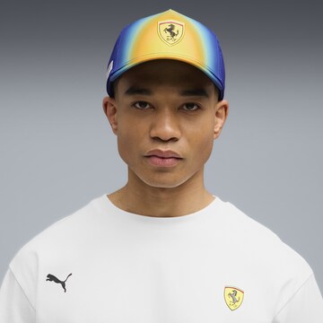 PUMA Sportpet 'Scuderia Ferrari Miami' in Geel: voorkant
