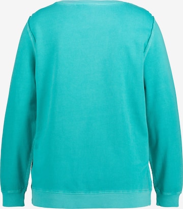 Ulla Popken Sweatshirt '809930' in Blauw