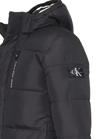 Calvin Klein Winterjacke 'CK' in Schwarz