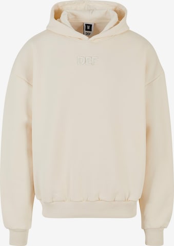 DEF - Sudadera en blanco: frente