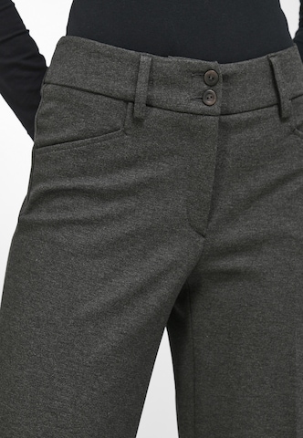 Bootcut Pantalon à plis 'Cornelia' Peter Hahn en gris