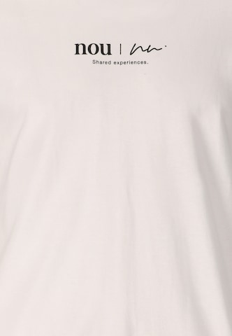 NOU T-Shirt 'Roddy' in Weiß