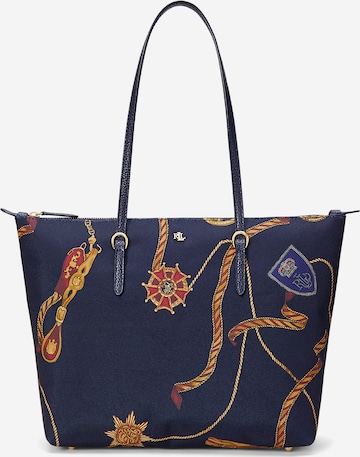 Lauren Ralph Lauren Shopper 'KEATON' - Modrá: predná strana