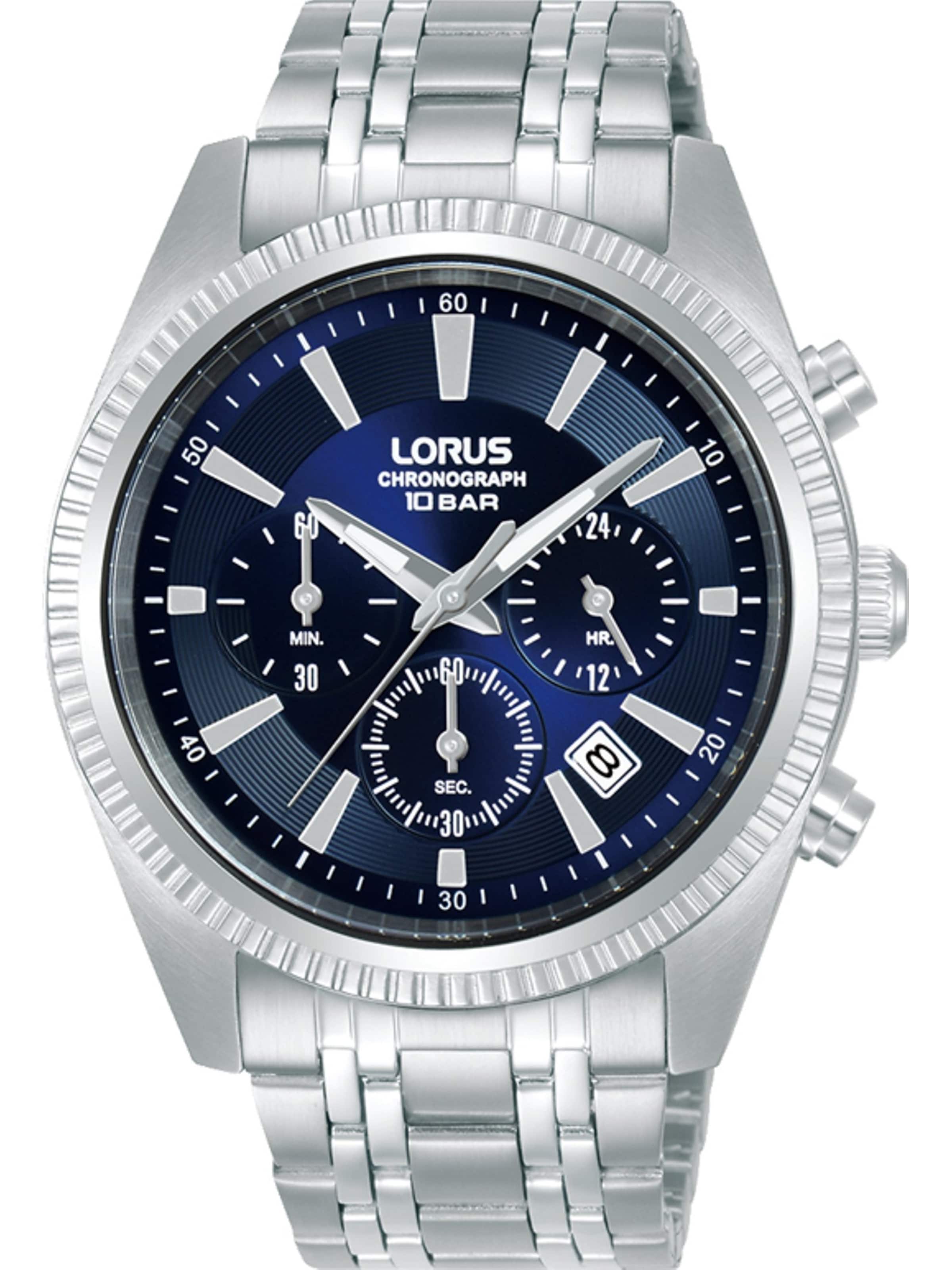LORUS Uhr 'Lorus' in Blau: Vorderseite