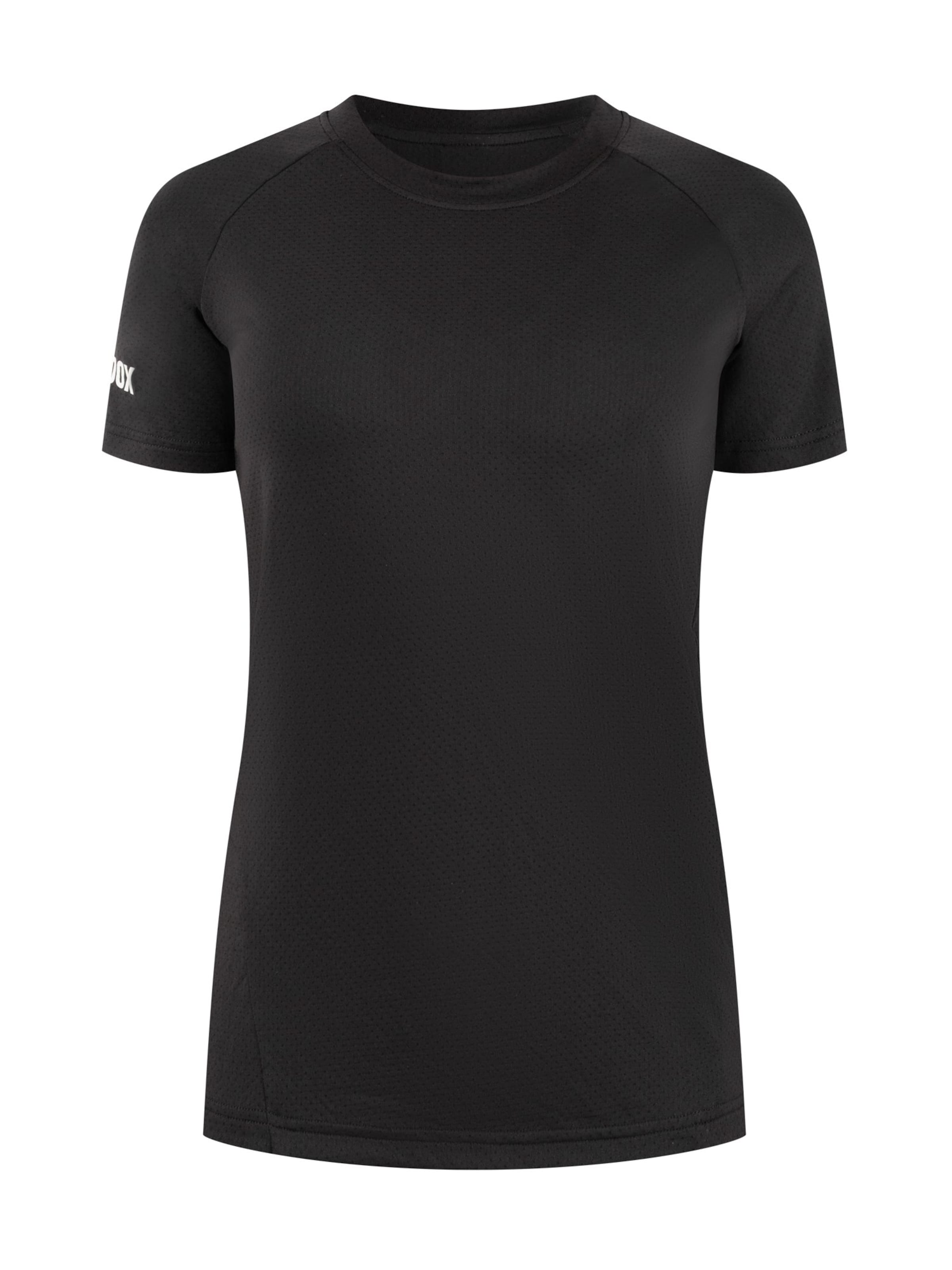 Smilodox T-Shirt ' Selia ' in Schwarz: Vorderseite