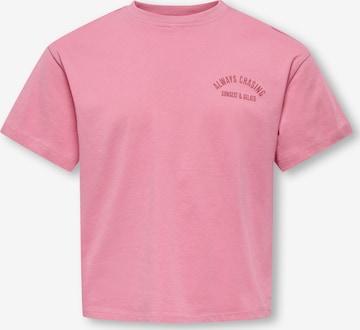 ONLY GIRLS Shirt in Pink: front