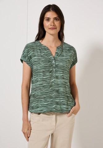 CECIL Bluse in Grün: Vorderseite